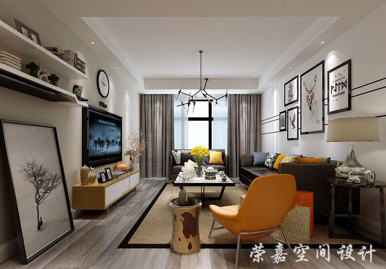 上海裝修案例現(xiàn)代三居 驚艷設(shè)計