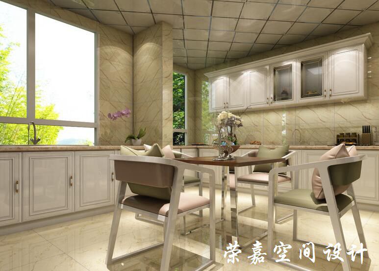 上海裝修案例現(xiàn)代三居 古雅溫和