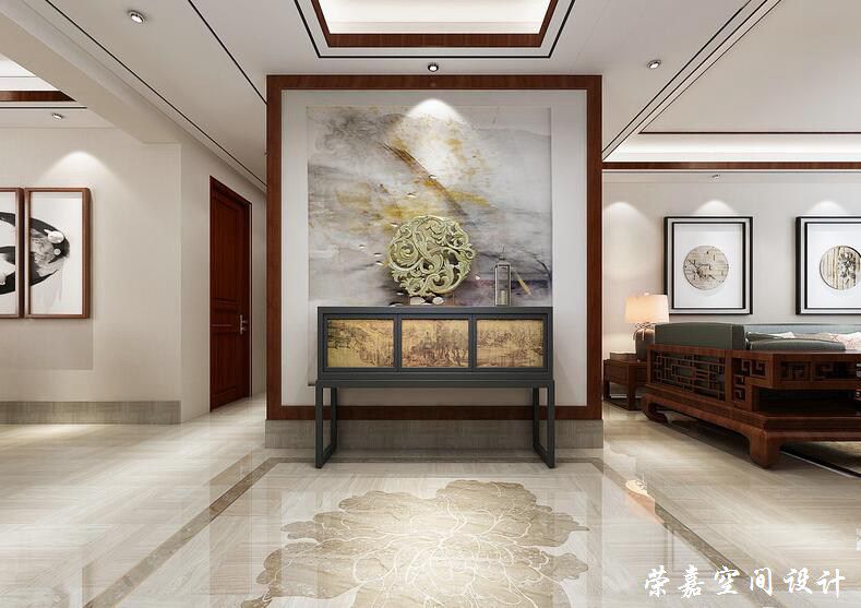 上海裝修案例古韻新潮 新中式四居